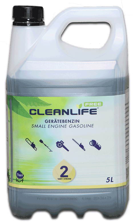 CLEANLIFE® FREE Gerätebenzin 2-Takt, 3x5 Liter