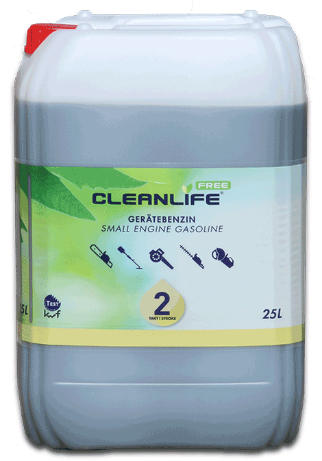 CLEANLIFE® FREE Gerätebenzin 2-Takt, 25 Liter