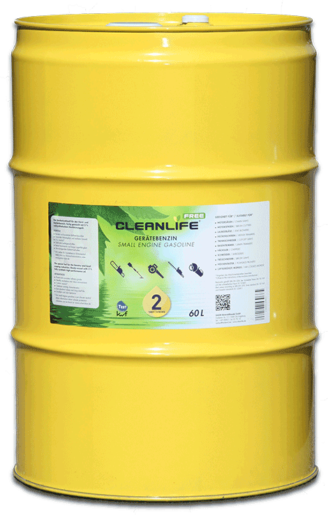 CLEANLIFE® FREE Gerätebenzin 2-Takt, 60 Liter