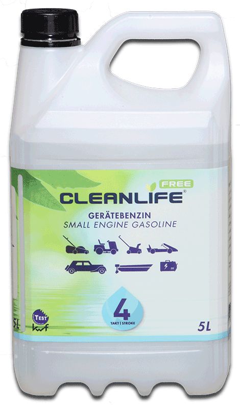 CLEANLIFE® FREE Gerätebenzin 4-Takt, 3x5 Liter
