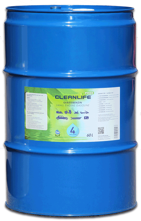 CLEANLIFE® FREE Gerätebenzin 4-Takt, 60 Liter