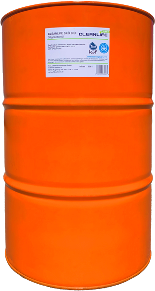 CLEANLIFE® FREE Sägekettenhaftöl BIO, 208 Liter
