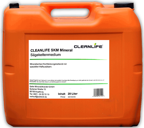 CLEANLIFE® Sägekettenhaftöl MINERAL, 20 Liter